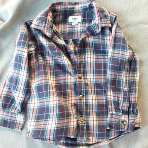 Old Navy Flannel Button Down Shirt